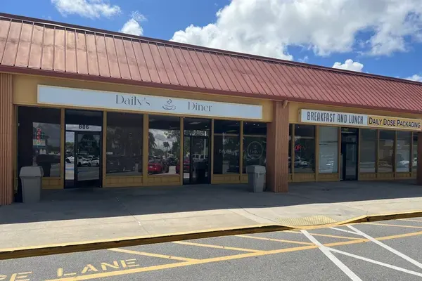 Whipped Cream at Daily's Diner, Bradenton – $0.99 on the menu