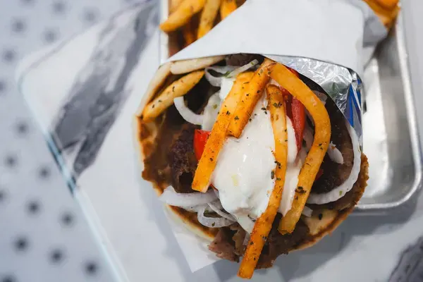 French Fries at The Greek Spot, Cape Coral – $6.75 on the menu