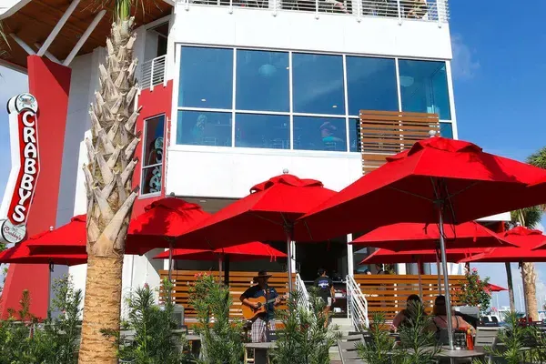 Boom Boom Shrimp at Crabby's Dockside, Clearwater – $16.99 on the menu