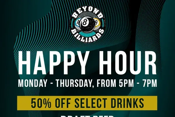 Hamburger at Beyond Billiards, Davie – $11 on the menu