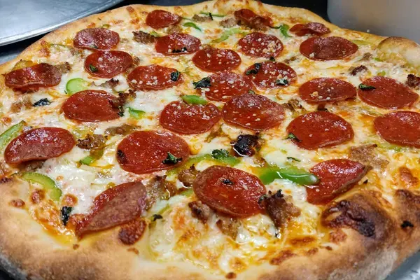 The Original Pizza at Corleone’s Famous New York Pizza & Gyros, Daytona Beach – $11 on the menu