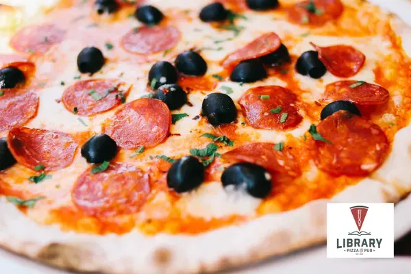 Cheese Slice at Library Pizza & Pub, Fort Myers – $3.12 on the menu