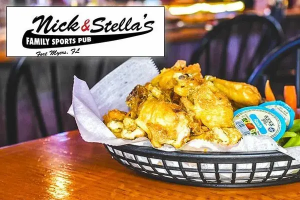 10" Cheese at Nick & Stella Pizza Perfecto, Fort Myers – $12.99 on the menu