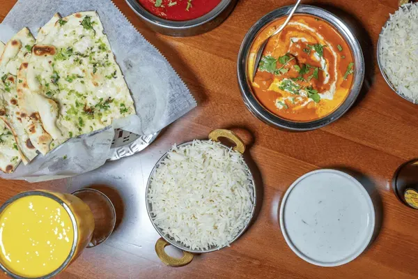 Naan Pizza at Manzil Fine Indian Dining, Gainesville – $8 on the menu