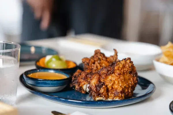 Cod Sandwich at J&C Oyster, Hollywood – $22 on the menu