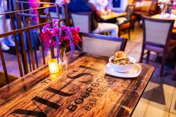 Fuzzy Navel at The Muse Bourbon Bar & Grill, Jacksonville – $7 on the menu