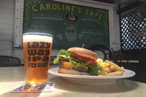 Chicken Wings at Caroline's Cafe, Key West – $18 on the menu