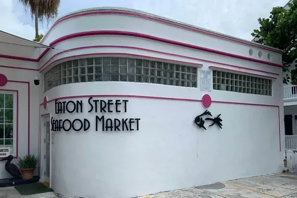 Fish Tacos at Eaton Street Seafood Market, Key West – $19.95 on the menu