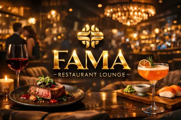 Cheese burger at Fama Restaurant And Lounge, Kissimmee – $14 on the menu
