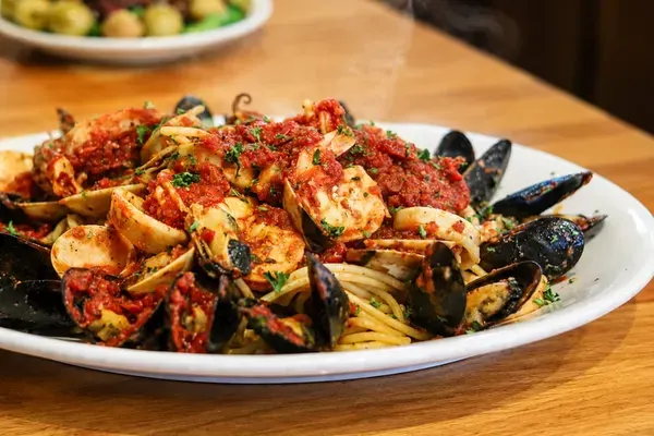 Clams Fra Diavolo at Palace Italian Restaurant north, Lakeland – $22.99 on the menu