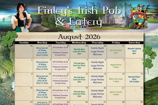 Finley's Irish Pub & Eatery, Largo