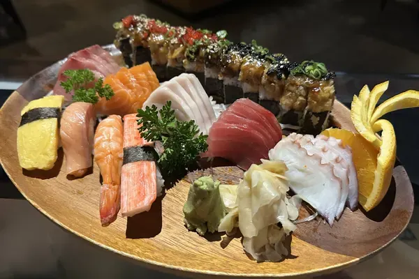 Squid Sushi at Sushi Spot /hibachi, Largo – $4.95 on the menu