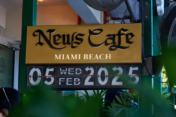 Fish & Chips at News Cafe, Miami Beach – $25 on the menu