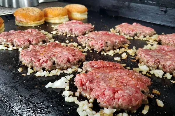 Ground at United States Burger Service, Miami – $7.50 on the menu