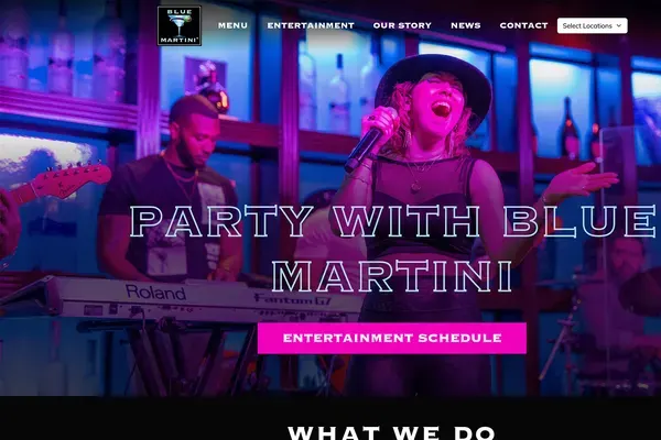 Mojito at Blue Martini, Naples – $16 on the menu