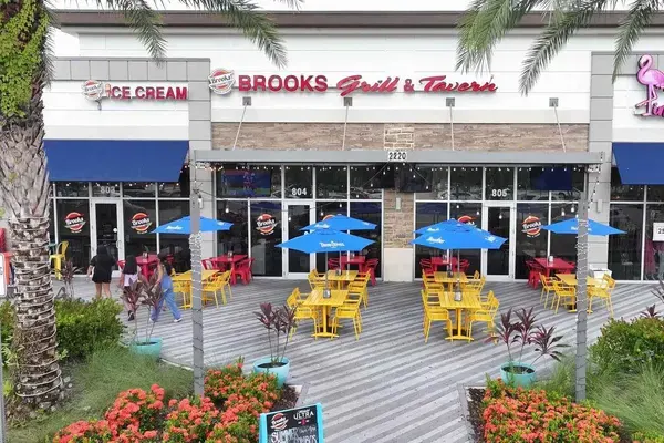 Classic Brooks Burger at Brooks Grill & Tavern, Naples – $13.99 on the menu