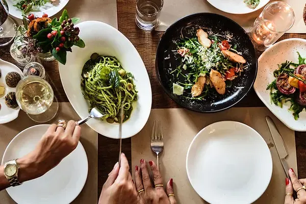 Pasta at La Pescheria, Naples – $10 on the menu