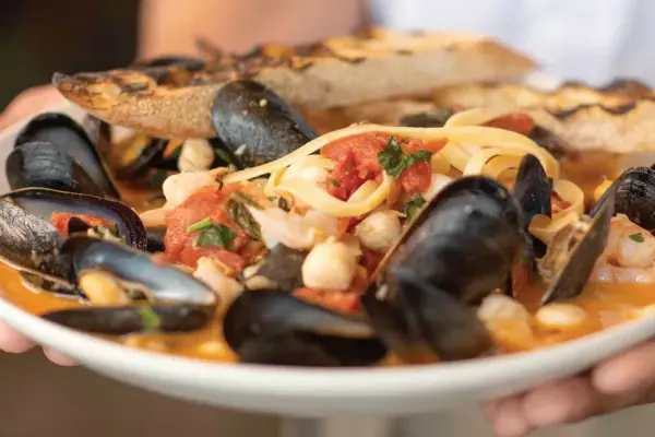 Mushroom Ravioli at Terralina Crafted Italian, Orlando – $29 on the menu