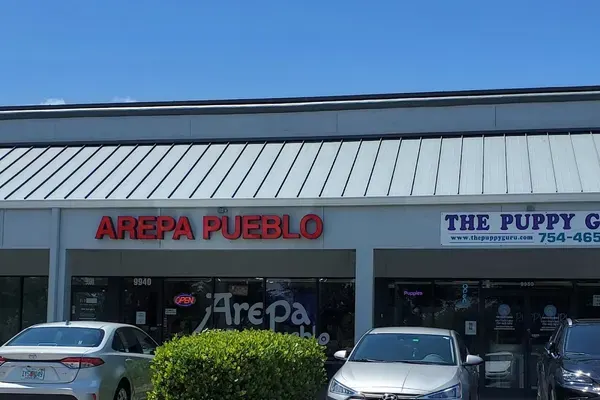 Shredded Beef Patacon at Arepa Pueblo, Pembroke Pines – $25 on the menu