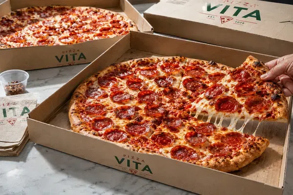 Build Your OWN Cheese Pizza at Pizza Vita, Port St. Lucie – $15.99 on the menu