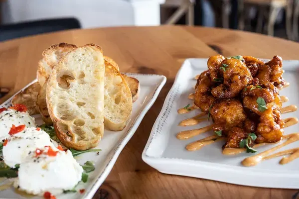 Crispy Chicken Tacos at Kitchen Social, Sarasota – $13 on the menu