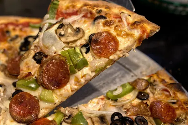 Slice - White at Rico's Pizza Gulfgate, Sarasota – $3.25 on the menu