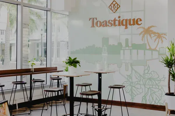 Hot Coffee at Toastique, Sarasota – $3.50 on the menu