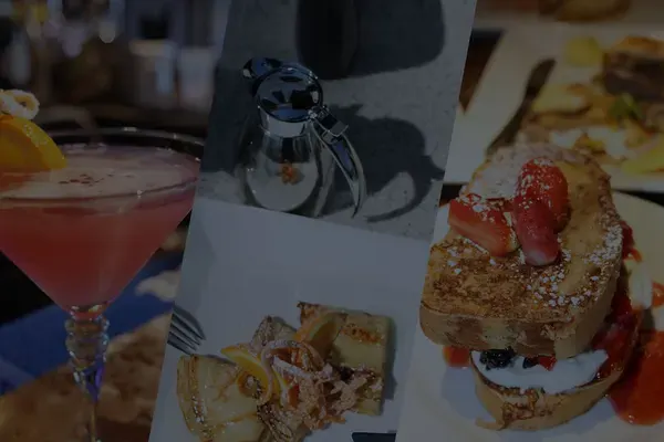 Black AND Bleu Burger at Cafe, St. Augustine – $17 on the menu
