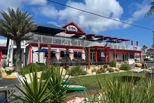 Classic Grouper Sandwich at Crabby's Beachside, St. Augustine – $24.99 on the menu