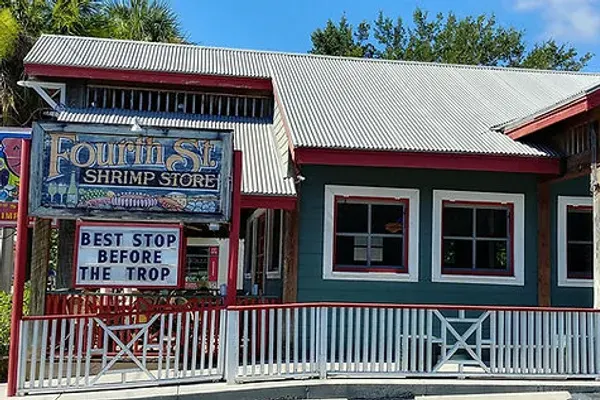 Blackened Fish Tacos at Fourth Street Shrimp Store, St. Petersburg – $14 on the menu