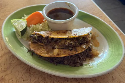 Birria tacos