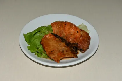 Grilled salmon
