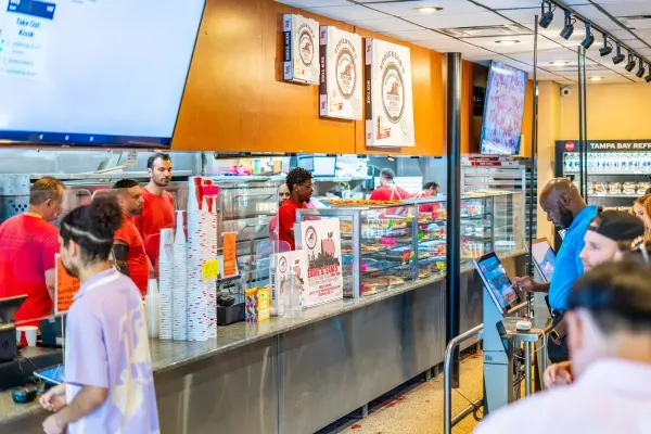 14" Cheese Pizza* at Eddie And Sam's N.Y Pizza, Tampa – $15 on the menu