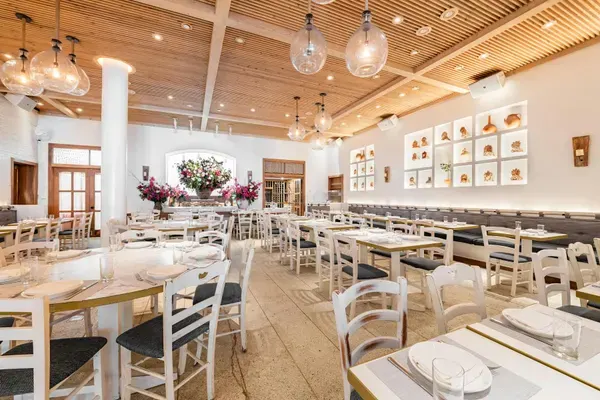 Seafood Linguini at Kyma West Palm Beach, West Palm Beach – $40 on the menu
