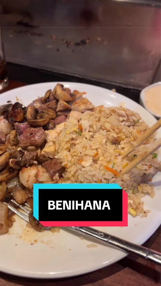 Hibachi at Benihana, Boca Raton – $6 on the menu