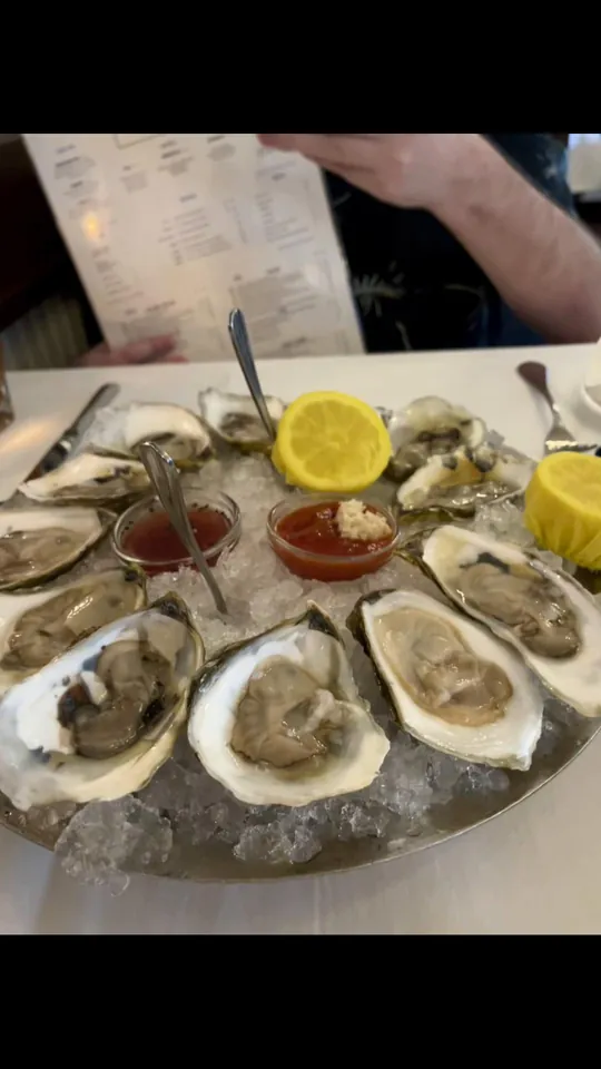 Oysters at City Fish Market, Boca Raton – $3.75 on the menu