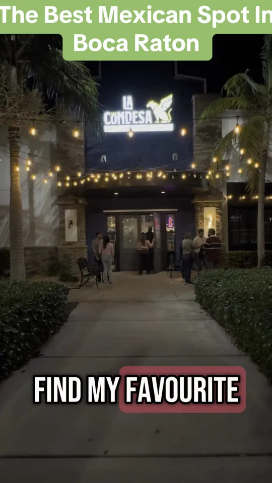 Beer at La Condesa Mexican Restaurant – Boca Raton, Boca Raton – $5.50 on the menu