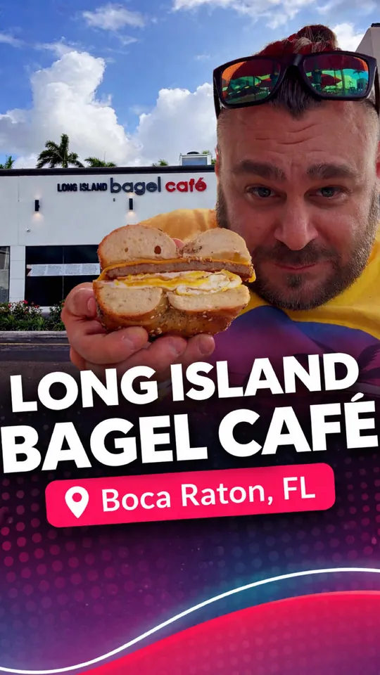 Video at Long Island Bagel & Deli, Boca Raton