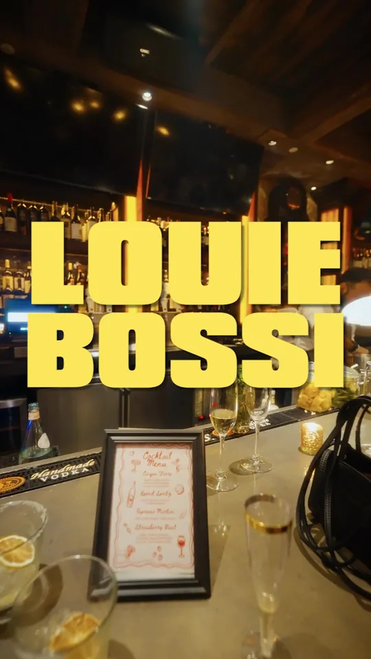 Cocktails at Louie Bossi's Ristorante Bar Pizzeria, Boca Raton