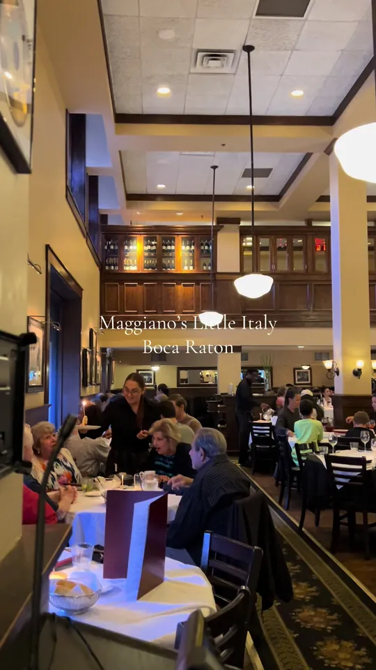 Video at Maggiano's Little Italy, Boca Raton