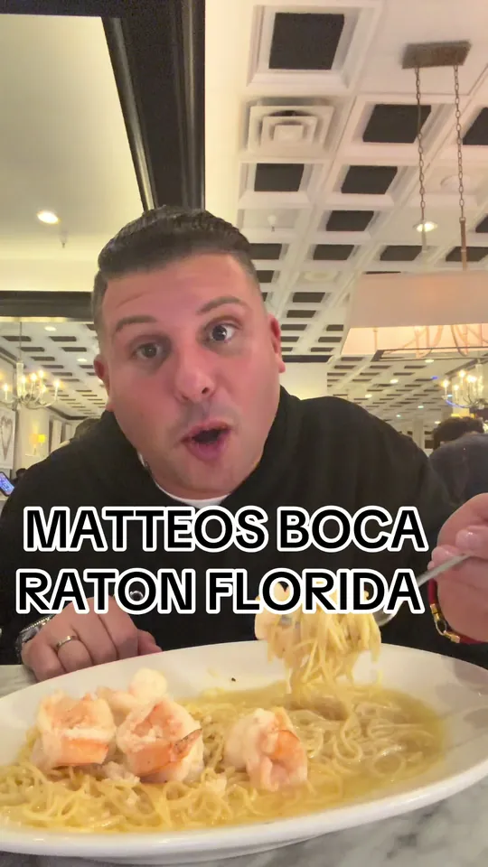 Pasta at Matteo's of Boca Raton, Boca Raton