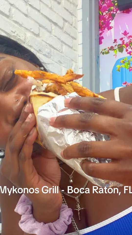 Video at Mykonos Grill Restaurant, Boca Raton