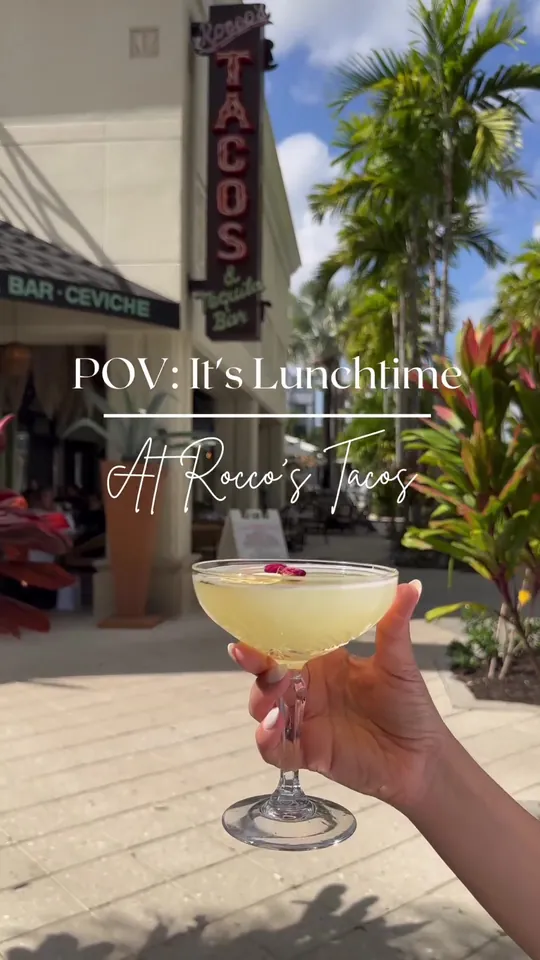 Margarita at Rocco's Tacos & Tequila Bar, Boca Raton – $5 on the menu