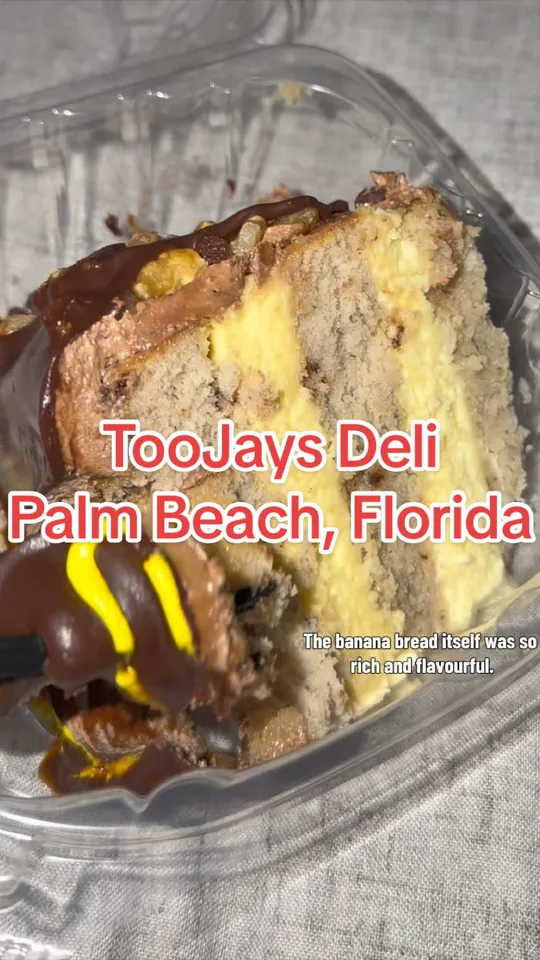 Dessert at TooJay's Deli Bakery Restaurant - Regency Courtyard, Boca Raton – $3.29 on the menu