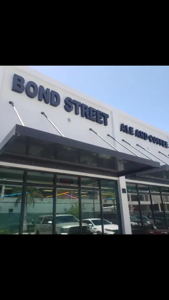 Coffee at Bond Street Ale and Coffee, Boynton Beach – $4.50 on the menu