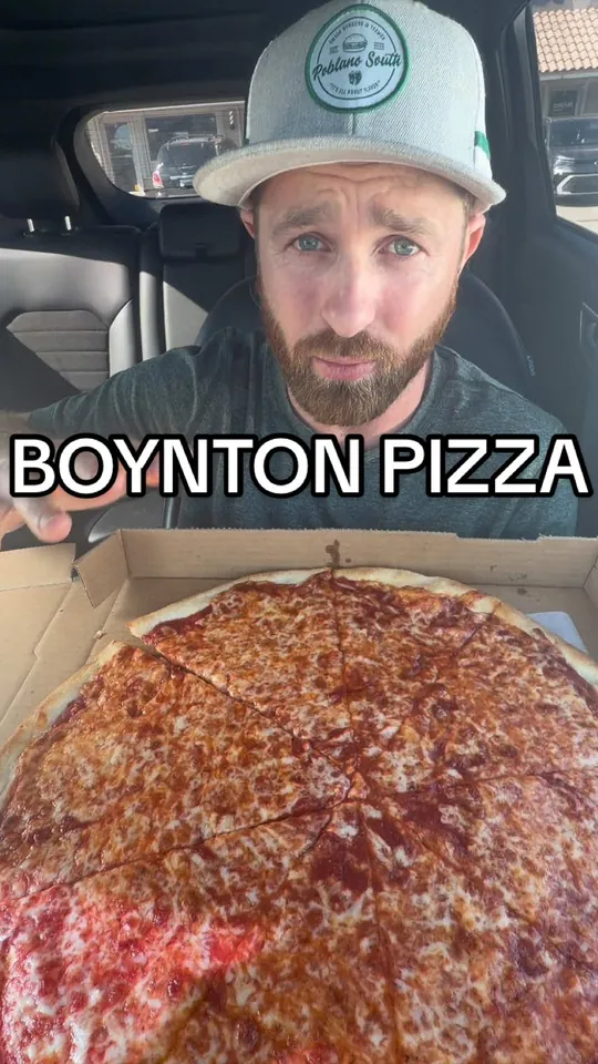 Pizza at Boynton Pizza, Boynton Beach – $14.95 on the menu