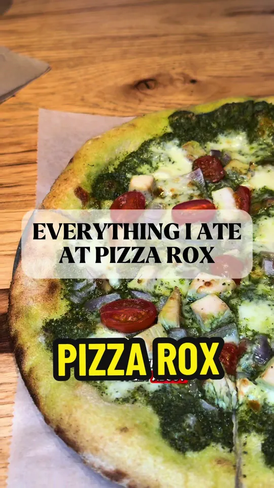 Pizza at Pizza Rox, Boynton Beach – $10.99 on the menu