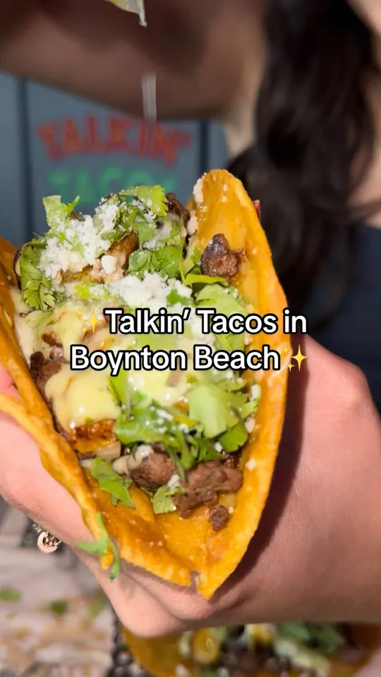 Tacos at Talkin' Tacos Boynton Beach, Boynton Beach – $4.99 on the menu