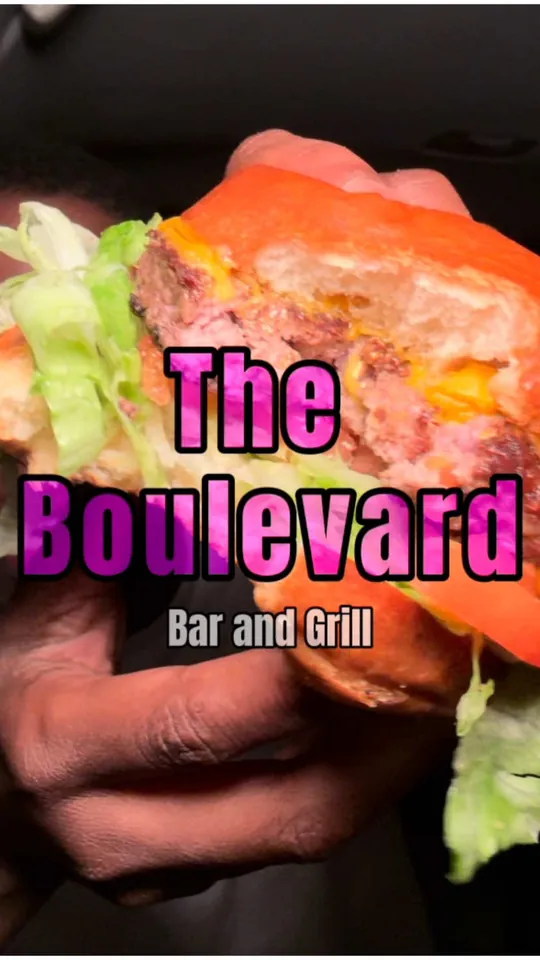 Burger at The Boulevard (BLVD), Boynton Beach – $12.99 on the menu