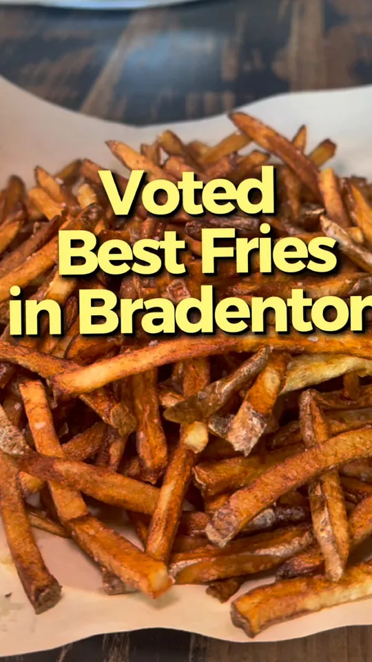 Fries at Central Cafe, Bradenton – $7.50 on the menu